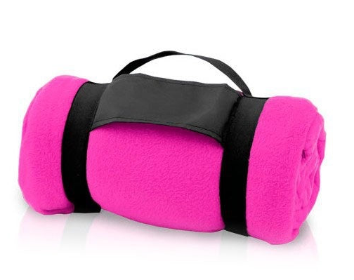 Roll Up Blanket Wrap 'n' Go Blanket - Various Colours - siopashop.ie Fuchsia (Pink)