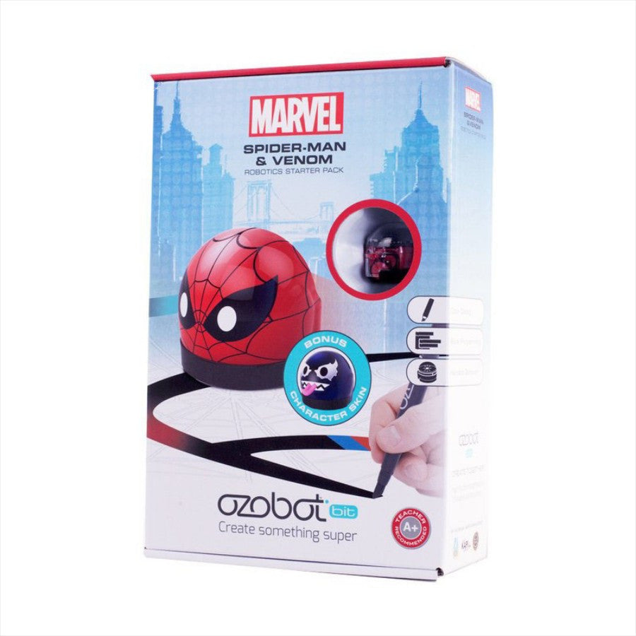 Ozobot Starter Pack Ozobot 2.0 Bit Starter Pack - Spider-Man - siopashop.ie