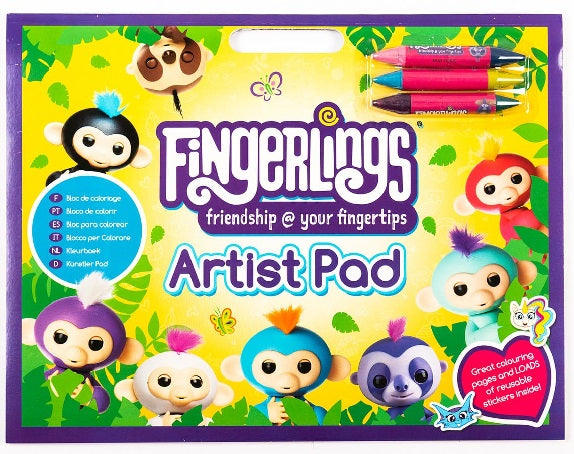 Fingerlings Fingerlings Artist Pad - siopashop.ie Default Title