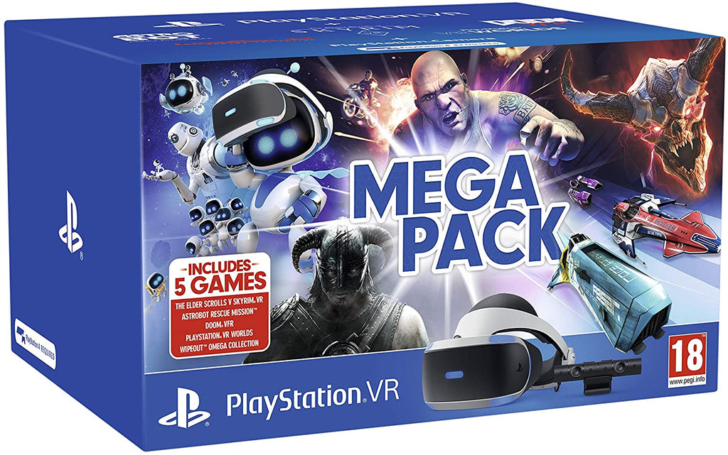 Ps4 VR Bundle PS4 VR 5 Game Mega Pack - siopashop.ie