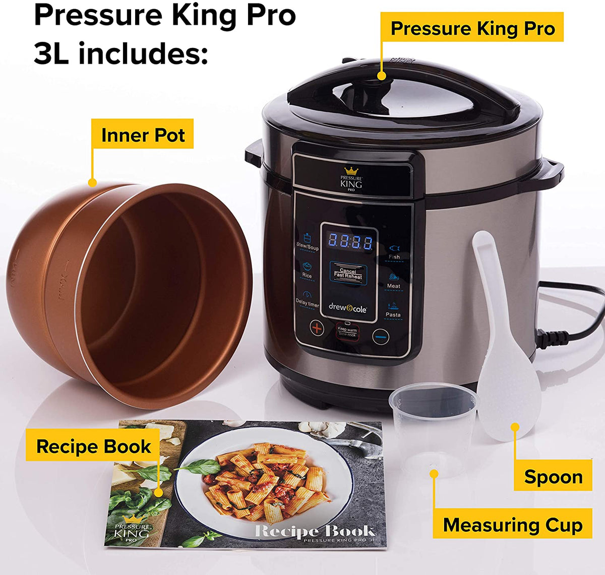 Pressure King Pro 8 in 1 3L siopashop.ie