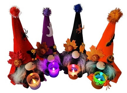 Gnosey Gnomes "Bespoke Handmade Spooky Gnosey Gnomes" by Sar'anne with Free Treat Basket - siopashop.ie