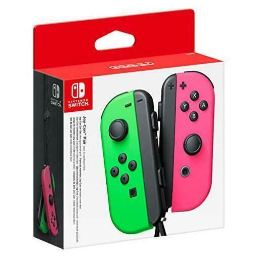 Nintendo Switch Controller Nintendo Switch JoyCon Controllers - Neon Green/Neon Pink. - siopashop.ie