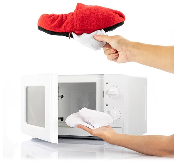 Heated Slippers Microwaveable Heated Slippers - Various Colours - siopashop.ie