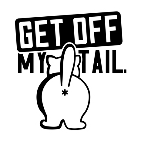 Get Off My Tail Car Sticker