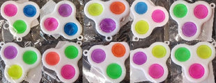 Poppit Fidget Toy Simple Dimples Poppit Bubble Fidget Keyrings - siopashop.ie