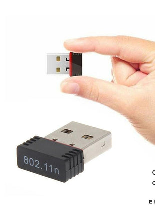 USB Dongle USB WiFi Dongle Mini Wireless Network Adapter 300Mbps 802.11n - siopashop.ie