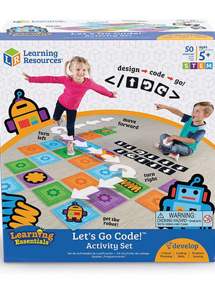 Coding Game Let's Go Code Activity Set - siopashop.ie