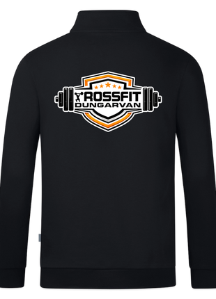 JAKO Crossfit Organic Zip Top - black
