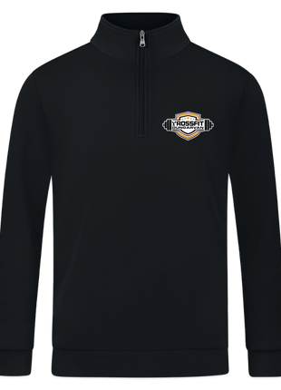 JAKO Crossfit Organic Zip Top - black