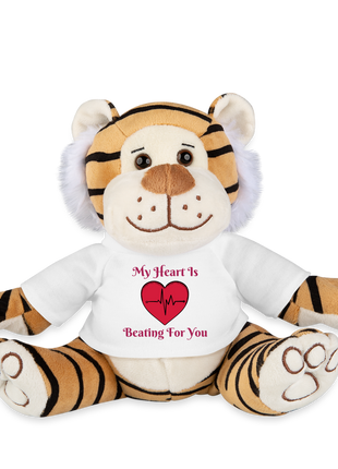 Valentines Tiger - white