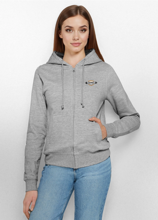 Women’s Crossfit Hooded Jacket - heather grey