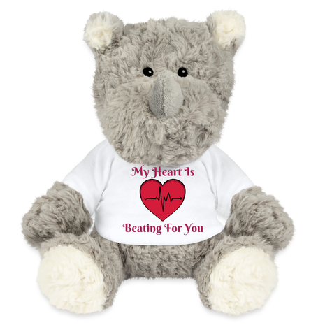 Valentines MiniFeet® Rhino - white