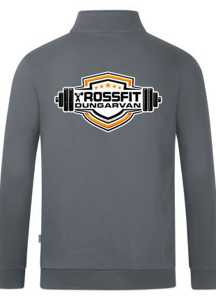 JAKO Crossfit Organic Zip Top - grey
