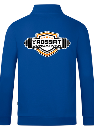 JAKO Crossfit Organic Zip Top - blue