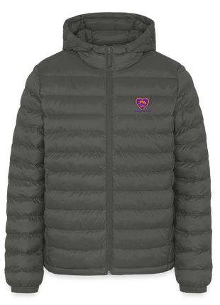 TDL Mantrailing Official Puffer Winter Jacket - anthracite