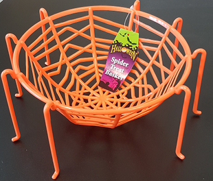 Spider Treat Basket Spider Treat Basket - siopashop.ie Orange