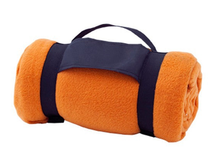Roll Up Blanket Wrap 'n' Go Blanket - Various Colours - siopashop.ie Orange