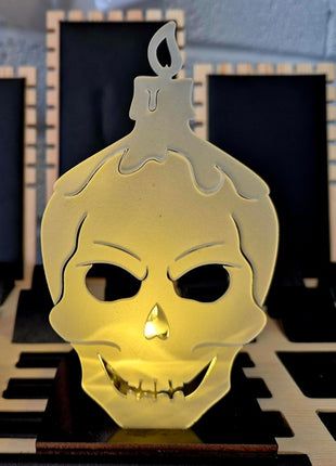 Handcrafted Halloween Tealight Holders