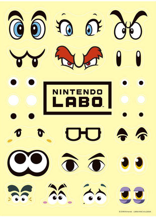 Labo Stickers Nintendo Labo Customisation Kit - siopashop.ie
