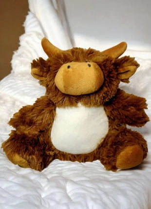 Personalised Highland Cow Teddy