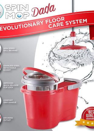 Spin Mop Spin Mop Dada with Free Bottle of Lavender Bleach - siopashop.ie