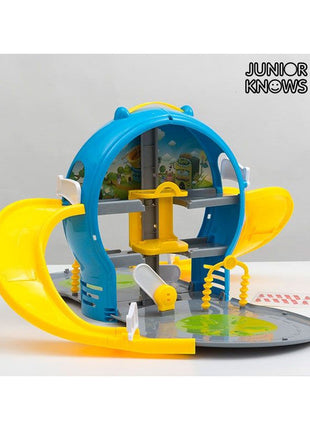 Toy Car Park Car Park with Carry Case and Cars - siopashop.ie