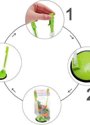 Sandwich Bag Holder Sandwich Food Bag Holders - 2 Pack - siopashop.ie