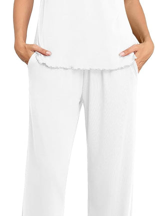 Custom Womens Soft Short Sleeved Loungewear