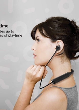 Jam Wireless Earphones JAM Contour Noise Cancelling Earbuds - Black. - siopashop.ie