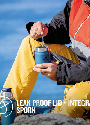 STANLEY 0.4L Food Jar with Spork with Customisation