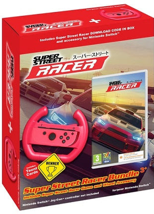 Nintendo Switch Bundle Super Street Racer & Wheel Bundle Nintendo Switch - siopashop.ie