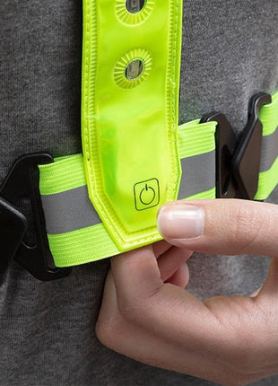 Reflective Vest Reflective & LED Harness/Bundle - siopashop.ie