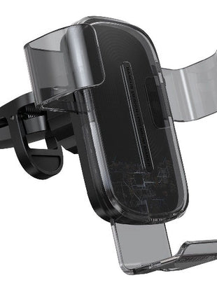 Wireless Car Charger Qi Wireless Air Vent Car Charger - siopashop.ie Black