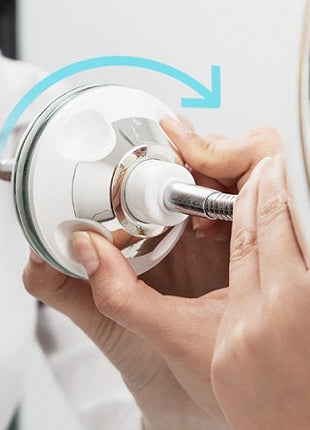 Flexible Mirror Magnifying Flexible Mirror with Suction Cup - siopashop.ie