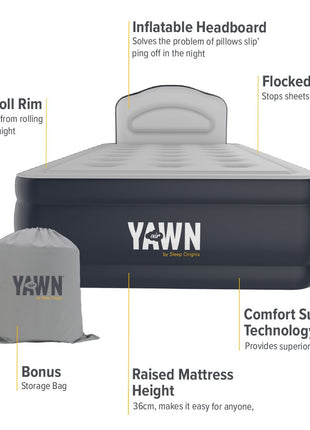Air Bed Yawn Inflatable Airbeds - siopashop.ie