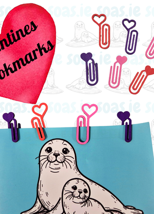 Valentines Page Markers