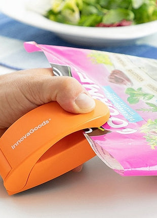 Bag Sealer Bag Sealer with Cutter and Magnet - siopashop.ie