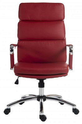 Office Chair Deco Executive Office Chair - Various Colours - siopashop.ie Red