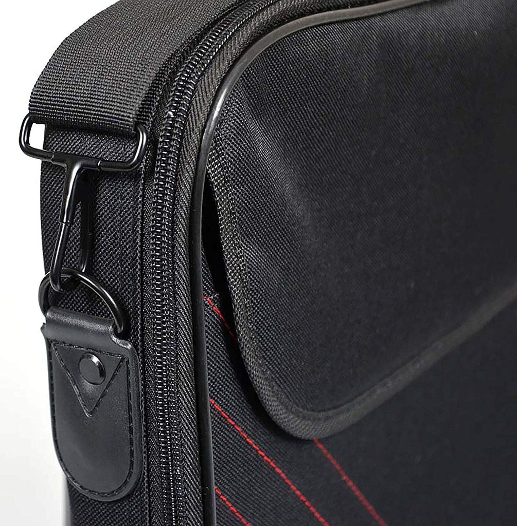 Laptop Bag Port Designs 15.6" Briefcase - Black/Red - siopashop.ie