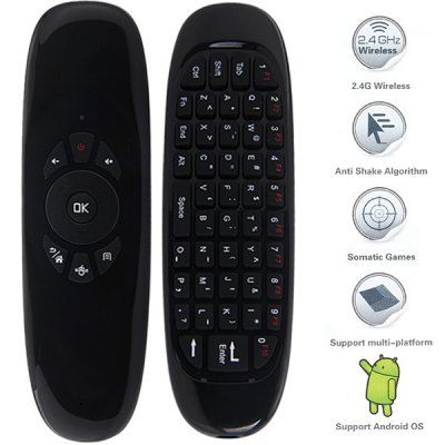 Air Mouse Wireless Air Mouse with Keyboard - siopashop.ie