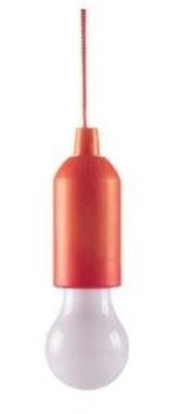 Pull Chord Bulb Lamp Pull Chord LED Bulb Lamp - siopashop.ie Red