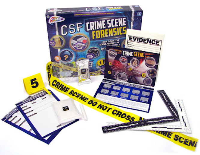 Crime Scene Kit Crime Scene Forensics Team Activity Kit - siopashop.ie