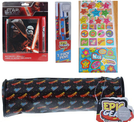 Star Wars Stationary Bundle with Fun Stickers siopashop.ie