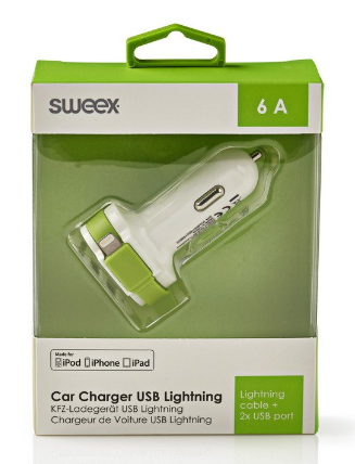 Car Charger Fast Car Charger 3-Outputs - Various Styles/Colours - siopashop.ie Apple White