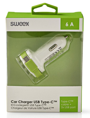 Car Charger Fast Car Charger 3-Outputs - Various Styles/Colours - siopashop.ie Android Type C