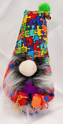 Gnosey Gnomes "Bespoke Handmade Gnosey Gnomes" by Sar'anne - Various Designs - siopashop.ie Autism Awareness