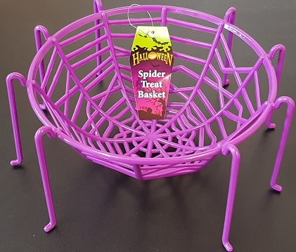 Spider Treat Basket Spider Treat Basket - siopashop.ie Purple