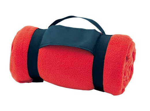 Roll Up Blanket Wrap 'n' Go Blanket - Various Colours - siopashop.ie Red