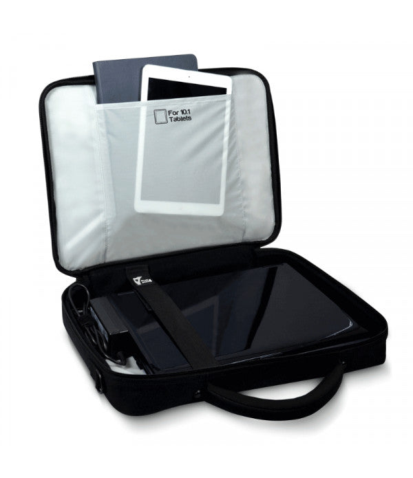 Laptop Bag Port Designs 15.6" Laptop Briefcase - Black - siopashop.ie